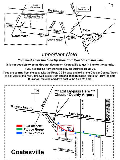 Parade Map